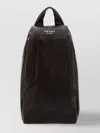 Prada Zaino In Nappa Testa Di Moro  Uomo