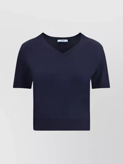 PRADA LUXE WOOL KNIT SWEATER