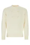 Prada Stretch Cashmere Blend Crew Neck Sweater