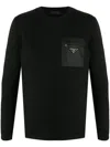 Prada Knitwear In Nero