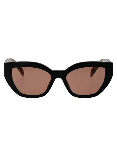 Prada Mahogany Acetate Sunglasses