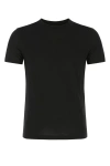 Prada Black Cotton T-shirt Set In Black