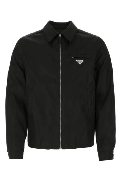 Prada Man Black Nylon Jacket
