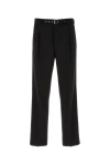 Prada Black Wool Pant In Black
