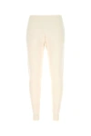 PRADA PRADA MAN IVORY STRETCH CASHMERE BLEND JOGGERS