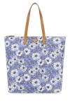 Prada Man Printed Re-nylon Shopping Bag In Multicolor
