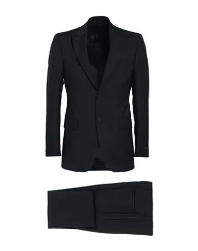 Prada Man Suit Steel Grey Size 44 Virgin Wool, Mohair Wool
