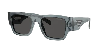 Prada Man Sunglass Pr 10zsf In Gray