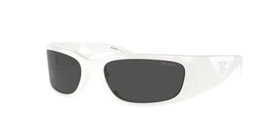 Prada Man Sunglass Pr A19s In White