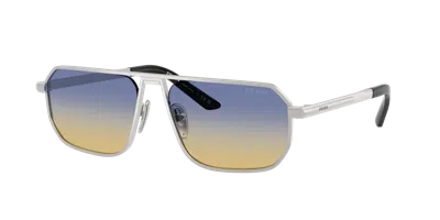 Prada Man Sunglass Pr A53s In Burgundy