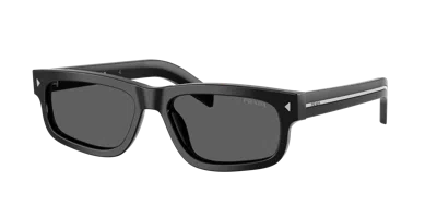 Prada Man Sunglass Pr B11s In Dark Grey
