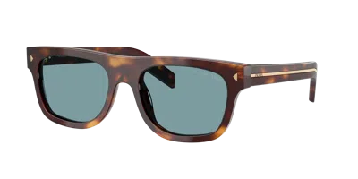 Prada Man Sunglass Pr B12s In Brown