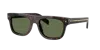 Prada Acetate Prb12s Sunglasses In Polar Green