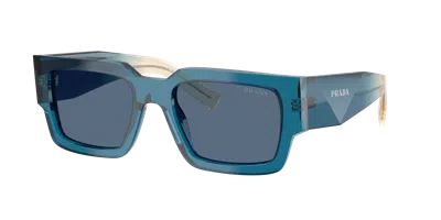 Prada Man Sunglass Pr B17sf In Blue