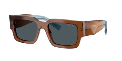 Prada Man Sunglass Pr B17sf In Brown