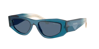 Prada Man Sunglass Pr B19s In Brown