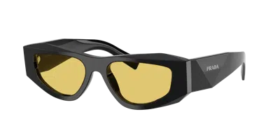 Prada Man Sunglass Pr B19sf In Black
