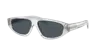 Prada 0pr C02s Translucent Acetate Sunglasses In Gray