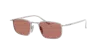 Prada Square Frame Sunglasses In Blue