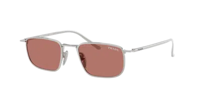 Prada Square Frame Sunglasses In Pink