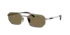 Prada Geometric-frame Sunglasses In Gray