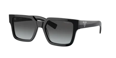 Prada Man Sunglasses Pr 03zs In Grey Gradient Vintage