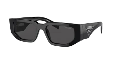 Prada Man Sunglass Pr 09zsf In Dark Grey
