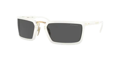 Prada Man Sunglass Pr A11s In Dark Grey
