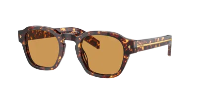 Prada Man Sunglasses Pr A16s In Light Brown Photo