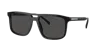 Prada Eyewear Rectangular Frame Sunglasses In Dark Grey