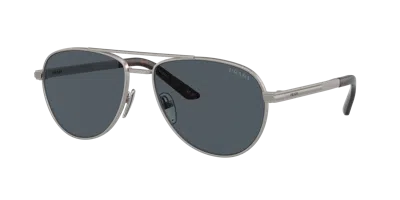 Prada Man Sunglasses Pr A54s In Dark Grey