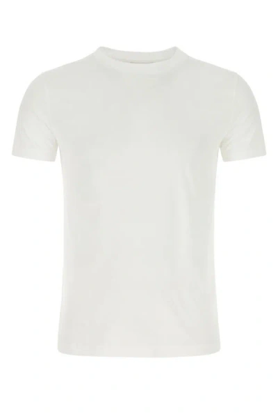 PRADA PRADA MAN WHITE COTTON T-SHIRT SET