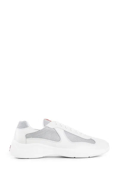 Prada America's Cup Xl Sneakers In White