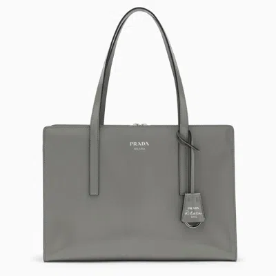 PRADA PRADA MARBLE BRUSHED LEATHERRE-EDITION 1995 MEDIUM BAG
