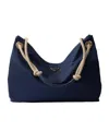Prada Mariner Large Re-nylon Shoulder Bag In Baltic Blue