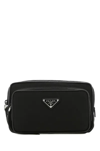 Prada Marsupio In Re-nylon Nero  Donna