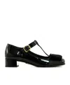 Prada Mary Jane High Heels In Black