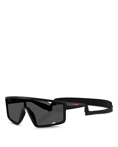 Prada Mask Sunglasses, 141mm In Matte Black