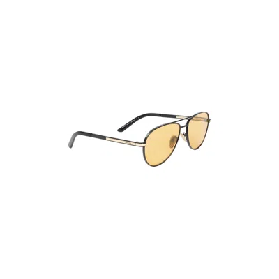 Prada Matte Black Metal Sunglasses