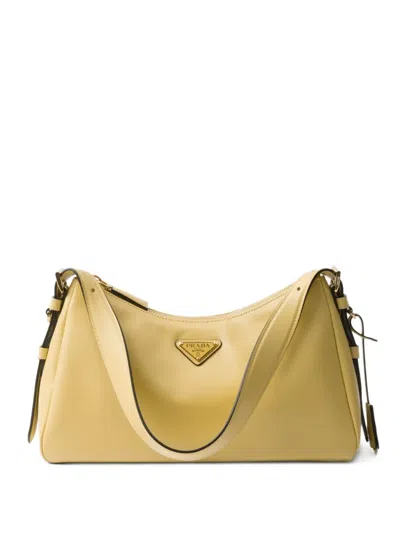 Prada Aimée 中号皮质单肩包