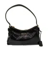 Prada Aimée Medium Naplak Leather Shoulder Bag In Black
