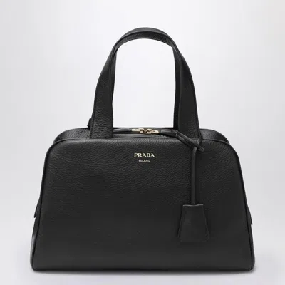 Prada Medium Black Leather Handbag