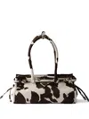 Prada Bonnie Medium Printed Leather Handbag In Multi