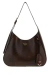 Prada Medium Boogie Shoulder Handbag In Calf Leather In Multi