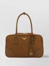 Prada Re-edition 1978 Medium Re-nylon Double Handle Bag In Brown