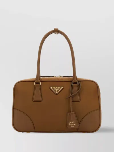Prada Medium Canvas Handbag 1978 Re-edition