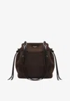 Prada Medium Carry Tote Bag In Brown