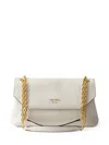 Prada Medium Leather Shoulder Bag In Neutrals