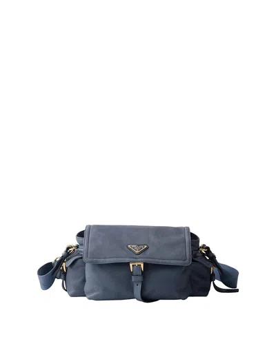 PRADA MEDIUM EXPLORE NAPPA LEATHER SHOULDER BAG