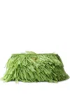 Prada Medium Fringed Crochet Clutch Bag